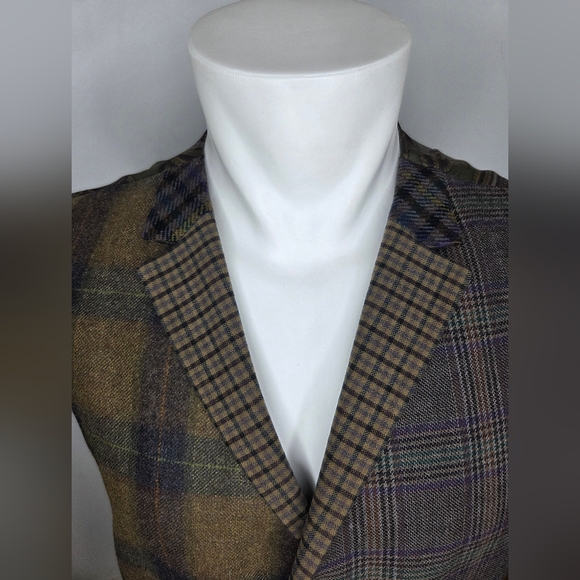 Etro Ptp 41" /M -Paisley Patterned Fabric - Wool And Silk - Picture 4 of 13